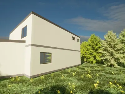 Family house 3D model get