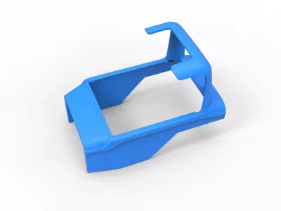 Shell of Vintage Supermodified stock car Version 2 Scale 1 to 25 3D print model