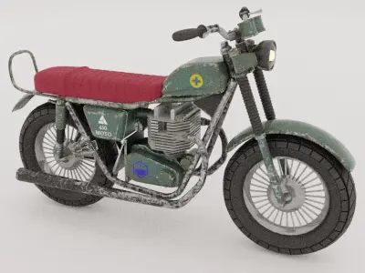 motorcycle 3D model