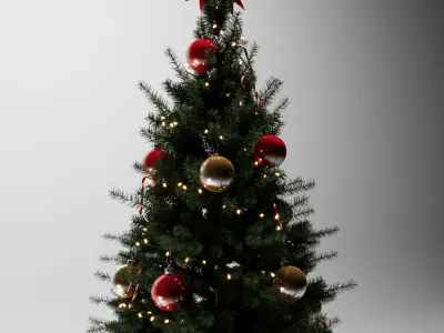 Christmas tree 3D model 29