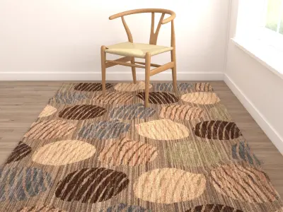 Rugs No 208 Low-poly 3D model