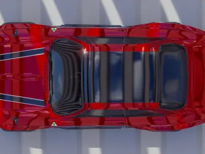 alfa romeo giulia 1300gt junior gta passione 3D model