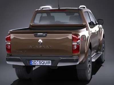 Renault Alaskan 2017 3D model
