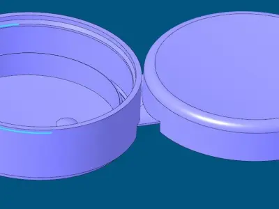  plastic bottle cap 3D model