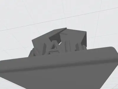 renaut logo 3D print model