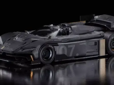 A low poly racing car for your project Low-poly 3D model