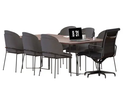 Conference table - Set 2 3D model