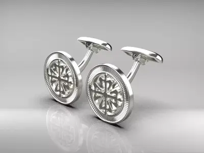 cufflinks 3D print model