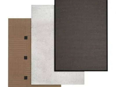 Rug Set 845 3D model