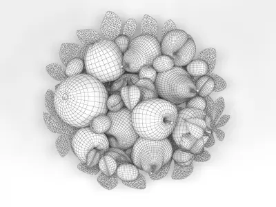 Stockholm Fruit Bowl 3D model