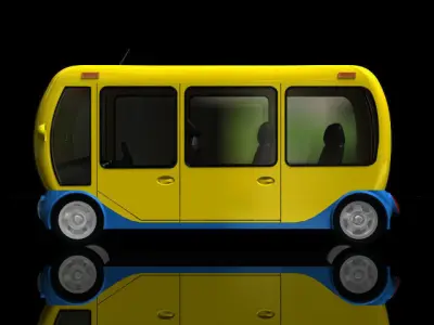 smart bus 3D model
