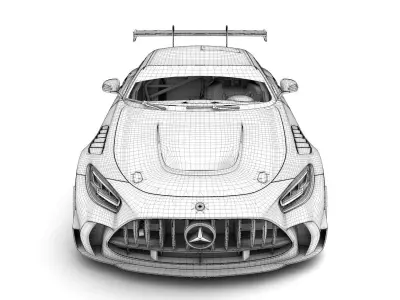 Mercedes Benz AMG GT2  3D model