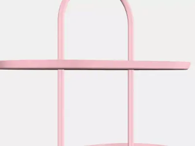 SOMMAROGA Serving stand two tiers Low-poly 3D model