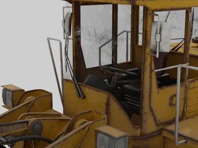 bulldozers 3D model