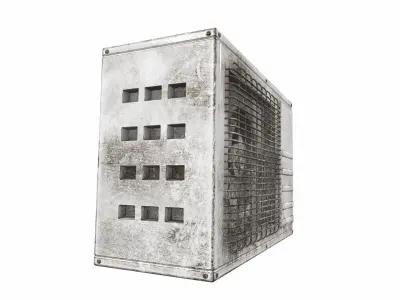 Air conditioner outdoor 6b 3D model