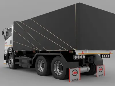 ISUZU DECA-FXZ360 add Canvas 3D model
