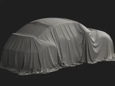 Ordinary Car Cover 05 3D model