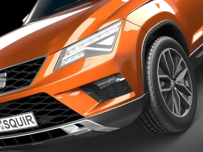 Seat Ateca 2017 3D model