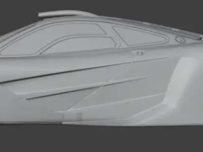 McLaren F1 GT 3D model