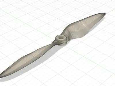 Propeller 9x45E CW 3D print model