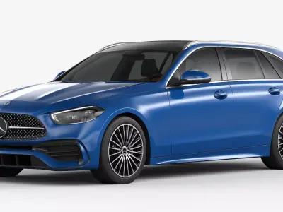 Mercedes-Benz C-Class Estate 2022 3D model