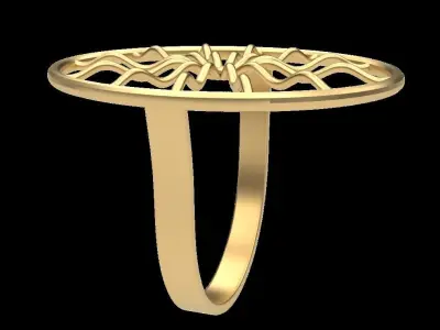 Sun Ring - Printable STL Free 3D print model