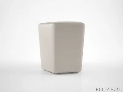Holly Hunt Vrille ottoman 3D model