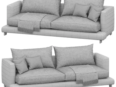 LazyTime Sofa by camerichusa 3D model