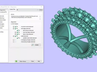 Gold N1512 3D print model
