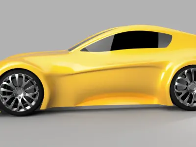car design 3D model by urii