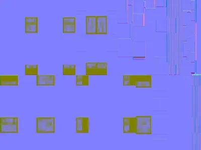 Euro Pallet Low-poly 3D model