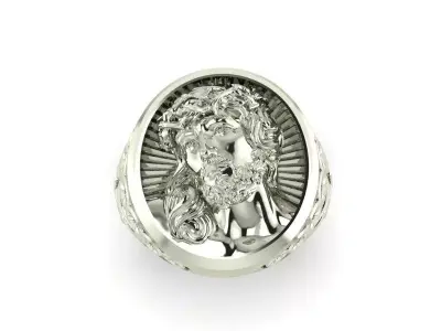 RING JESUS 3D print model