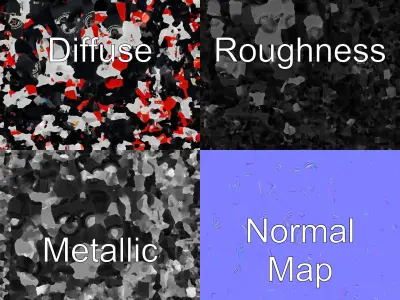 Formula  Racer Sleek Design model pack Low-poly 3D model