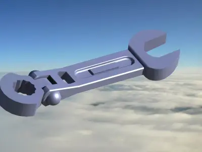 universal key 3D model