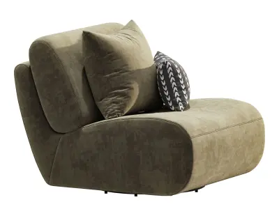 Sashka Swivel Chair 3D model