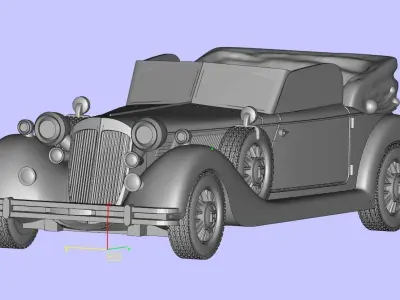 Horch 853A 3D print model