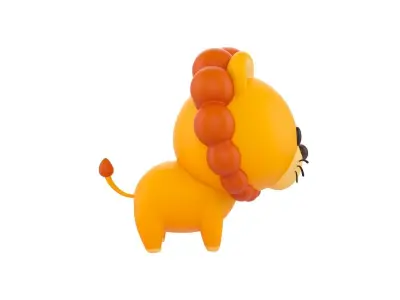 Character031 Lion 3D model