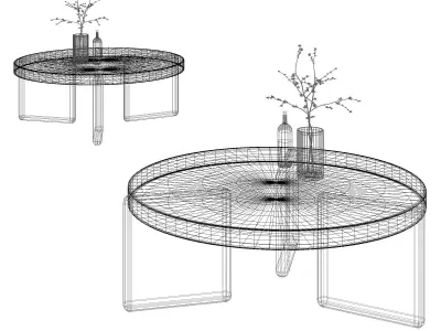 Modern Coffee Table 02 3D model