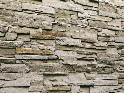 Stone wall slate 3D model