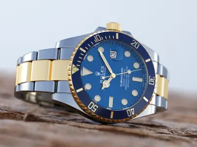 Rolex - Submariner Date Blue 3D model