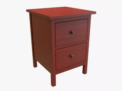 Bedside table 01 3D model