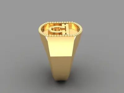 Libra Ring Version 2 For Print STL 3D print model