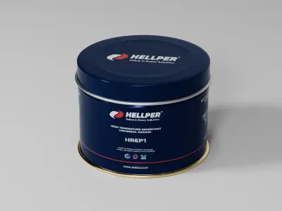 Grease for cars Low-poly 3D model