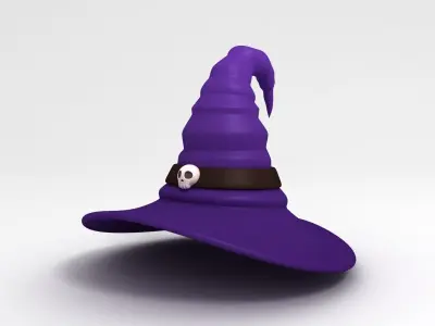 Hat Pack Low-poly 3D model