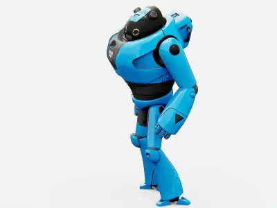 TOY BOT TILO Rigged for Unreal Engine - Unity - MIXAMO 3D model