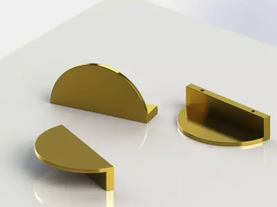 Furniture Handle Model M 3D print model