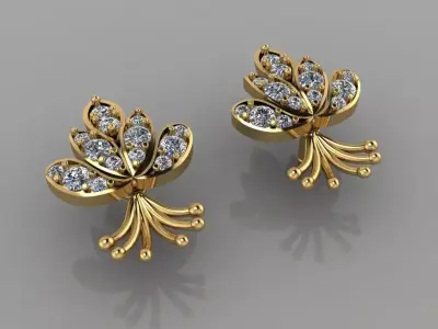 FASION EARING 3D model 3