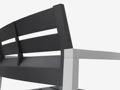 Garden chair Surabaya 3D model