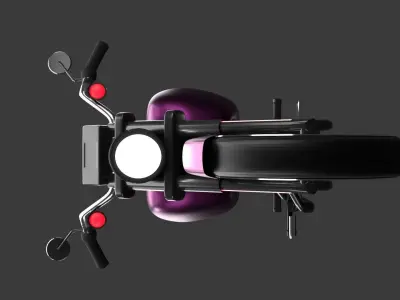 Bike Design In Blender 3D model