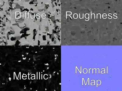 Secure Disk Drive Container High-Tech Model Pack Low-poly 3D model